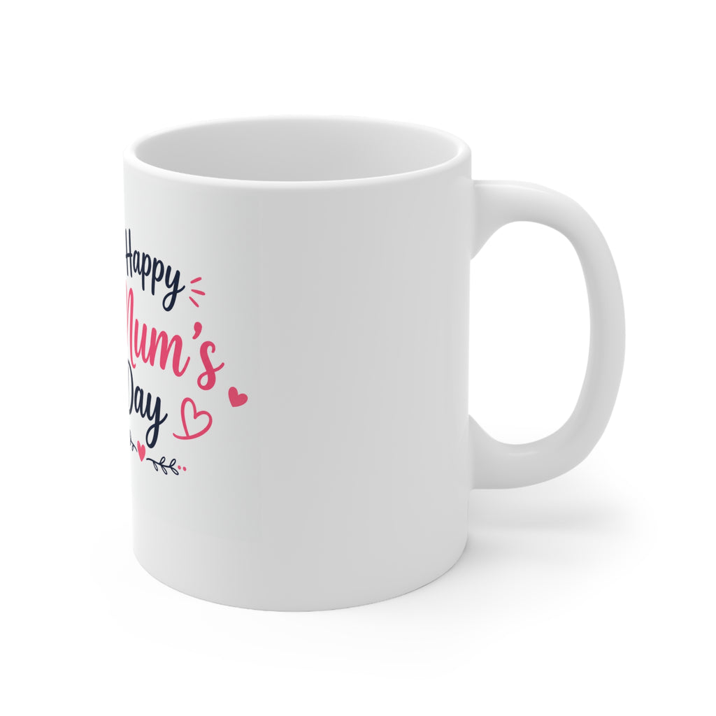 Happy Mum's Day Ceramic Mug — Branded 11oz and 15oz sizes