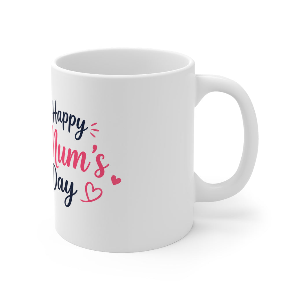 Mum's Day with Son Mug — Custom Photo & Message | ORCA Coated 11oz Ceramic