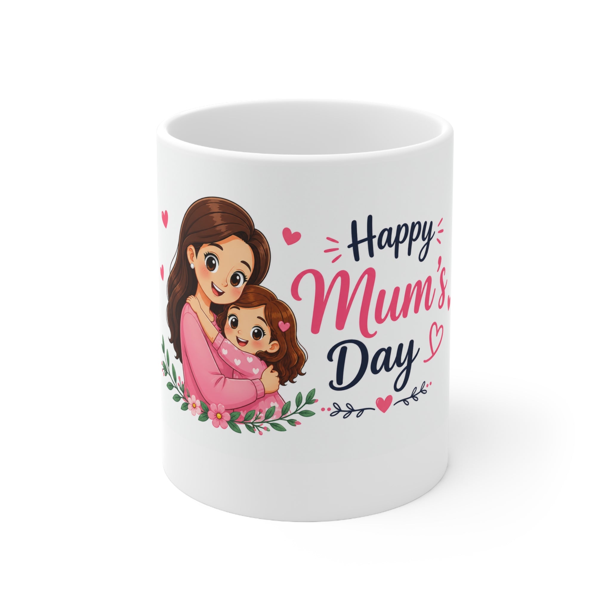 Happy Mum's Day Ceramic Mug — Branded 11oz and 15oz sizes