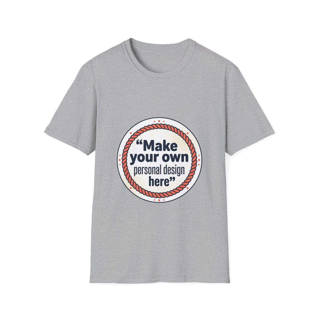 Personalized Custom Tee — Design it Yourself!