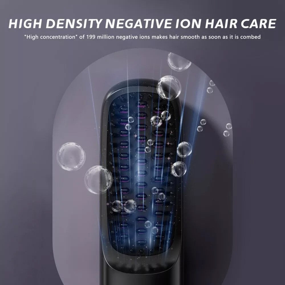 Hair Straightener Brush Travel Mini Rechargeable - FREE SHIPPING!