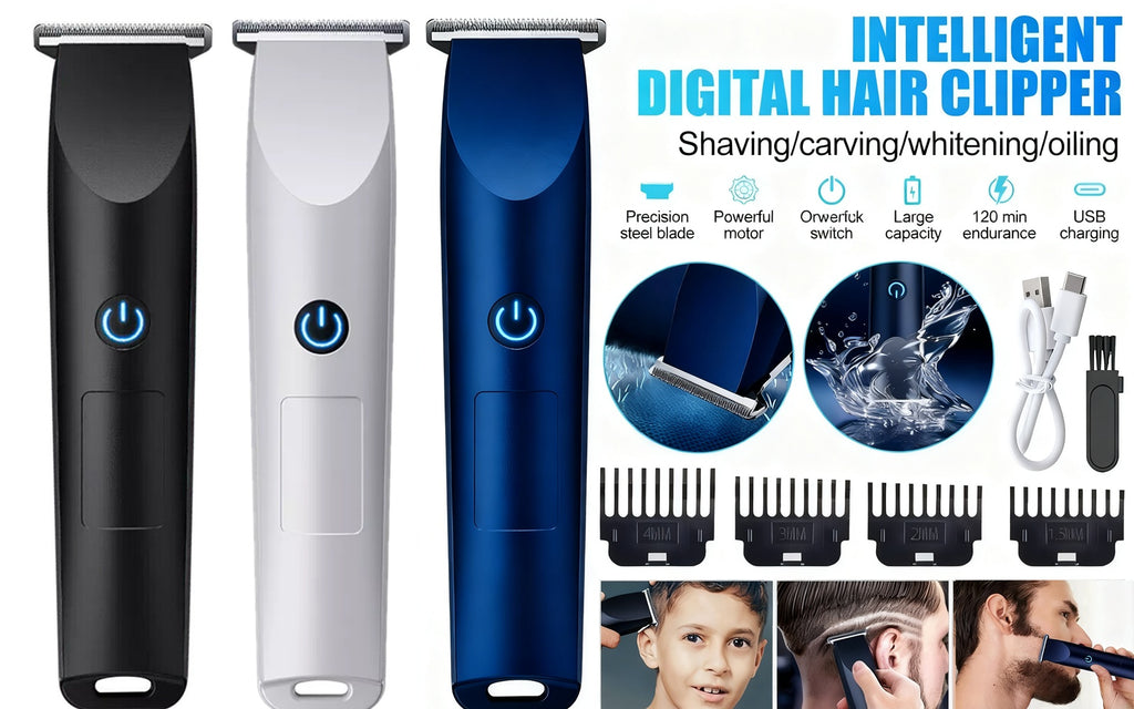 Men's Electric Hair Clippers Cordless Clippers Adult Razors Professional Trimmers Razor Hairdresse