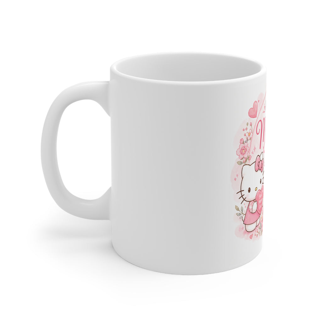 Mother's Day Kitty Melody Mug | ORCA Coated 11oz Ceramic
