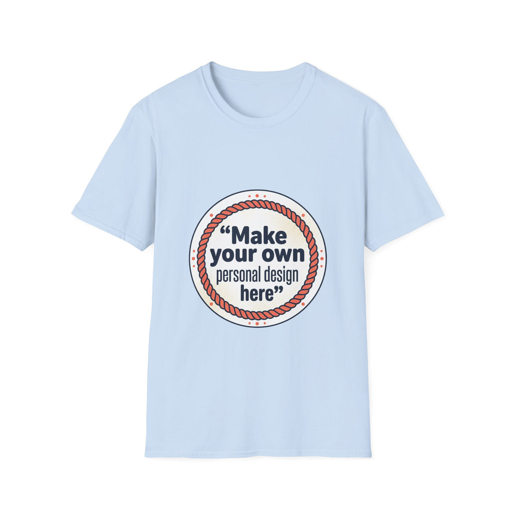 Personalized Custom Tee — Design it Yourself!