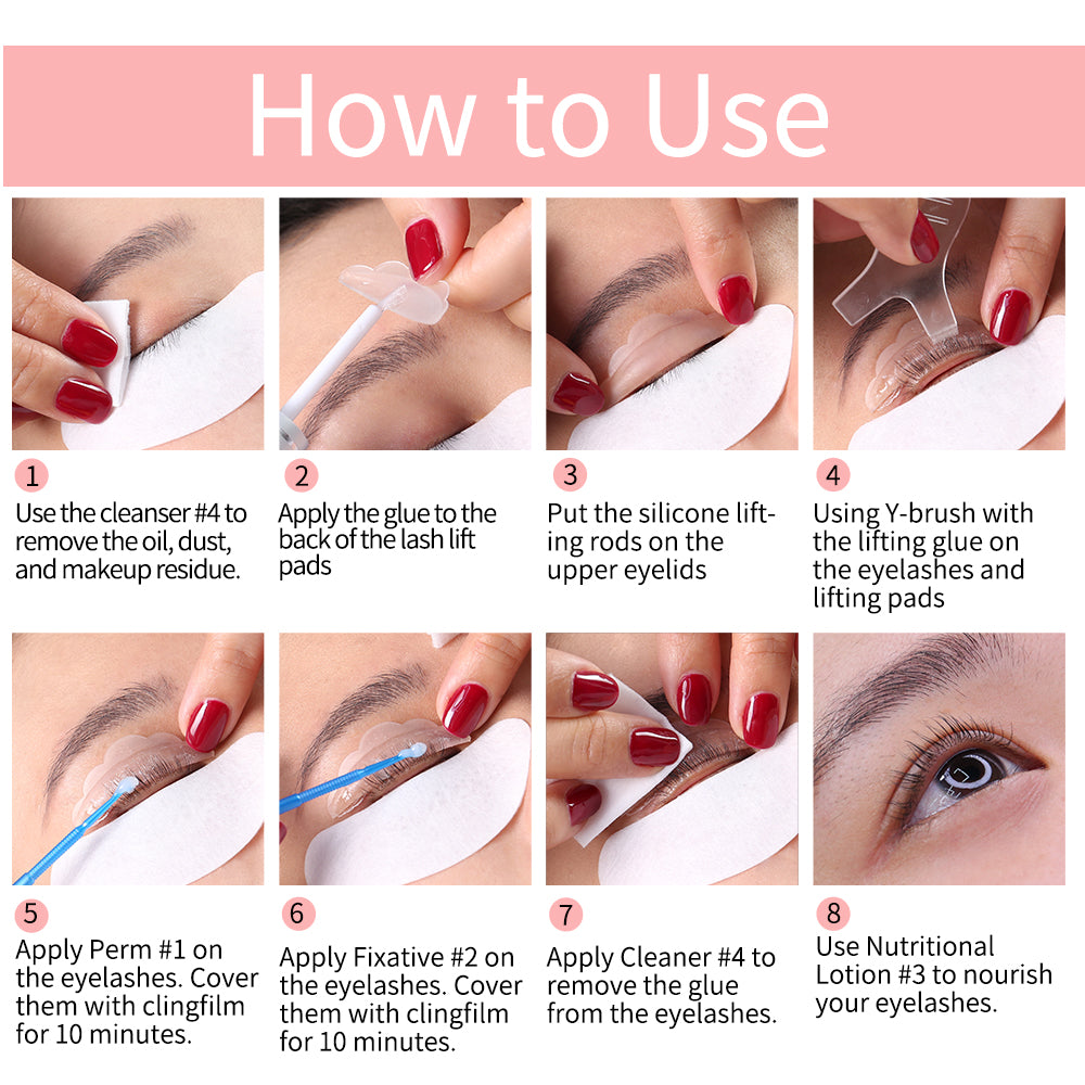 Eyelash Lift & Perm Kit – Lash Curling Enhancer Makeup Tool FREE SHIPPING!