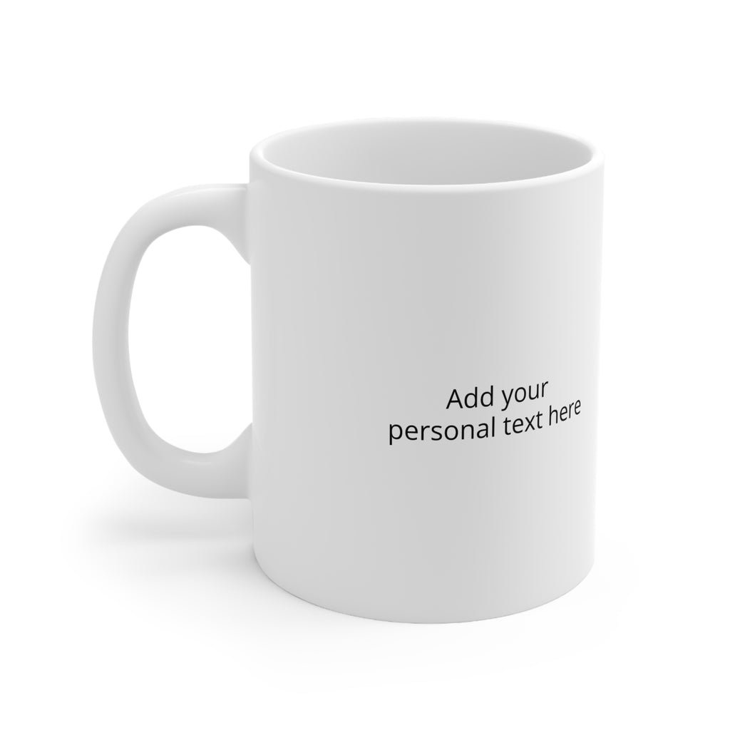 Personalised Cat Mom Mug — Custom Image & Message | ORCA Coated 11oz Ceramic
