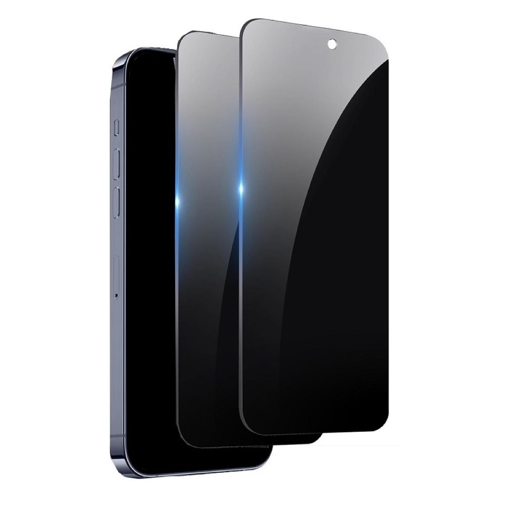 2pcs iPhone 15 Privacy Screen Protector, with Tempered Glass, Anti-Spy & Scratch Resistant, Compatible with iPhone 15