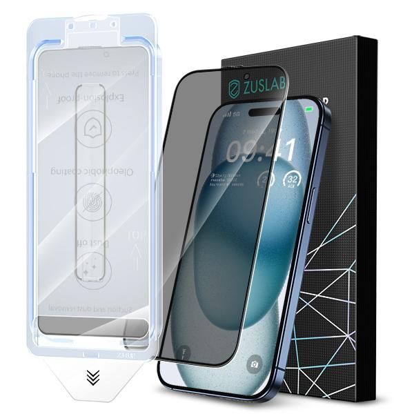 Privacy Screen Protector Tempered Glass Screen Protector For iPhone 15 -iPhone 15