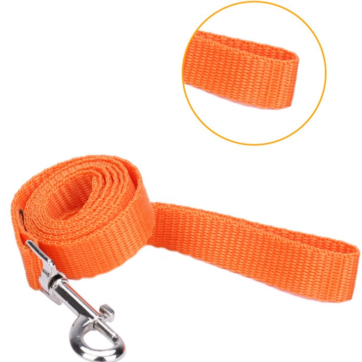 Breathable Reflective Pet Harness Set: Vest-Style Dog Harness + Leash - Orange and Blue-XXS