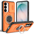 2-in-1 Magnetic Sliding Lens Case, Orange for Samsung S26 FREE SHIPPING