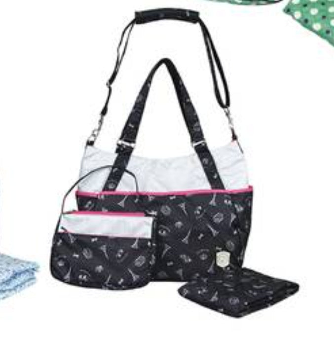 Beautiful 3PCS Maternity Nappy Bag Set – Fashion Baby Changing Travel Bags