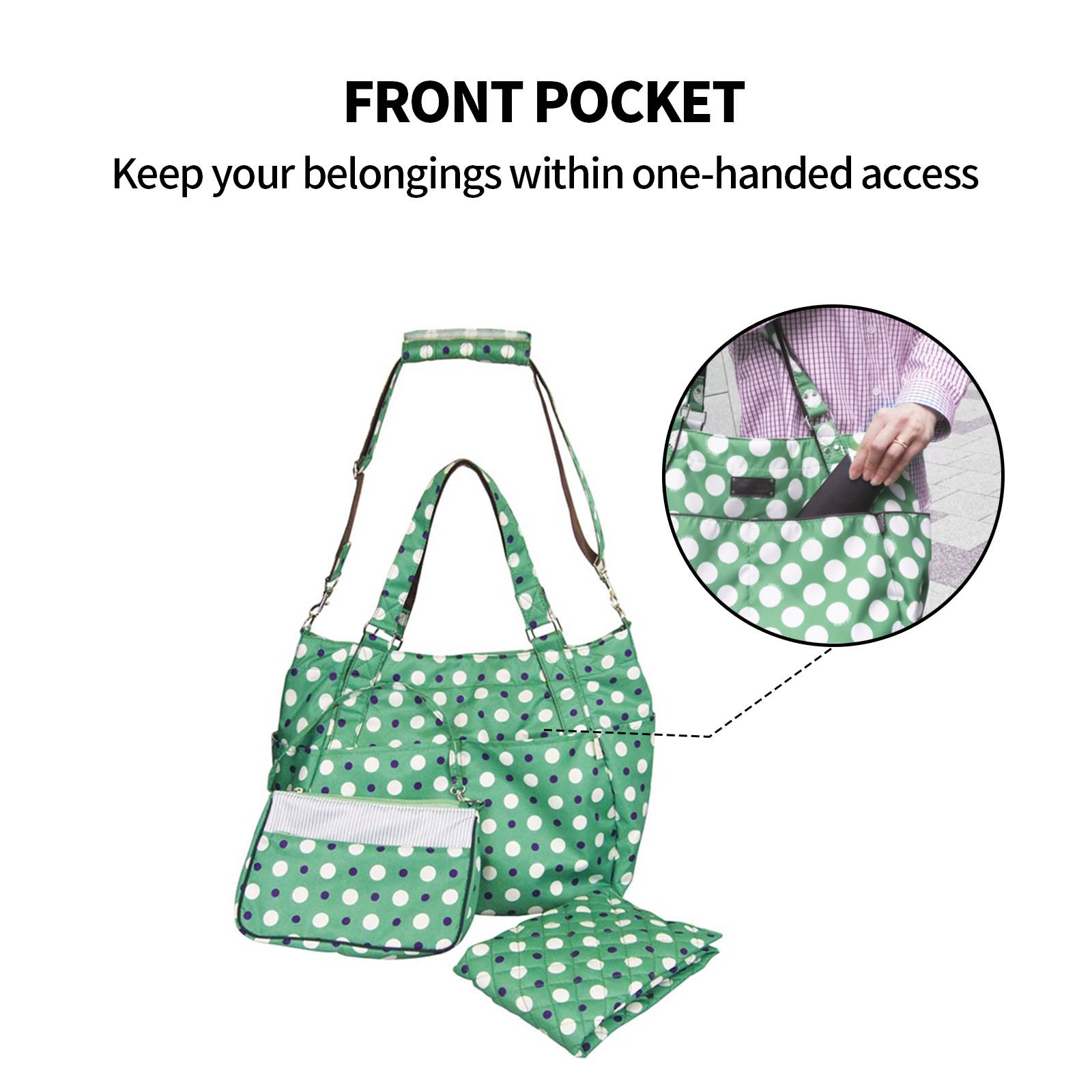 Beautiful 3PCS Maternity Nappy Bag Set – Fashion Baby Changing Travel Bags